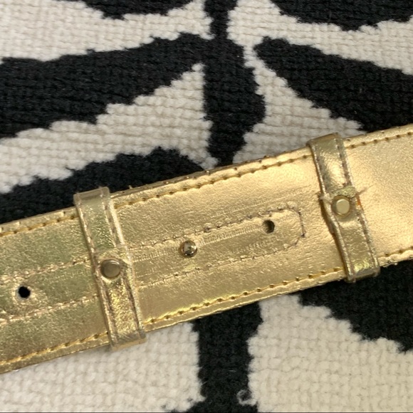 Vintage Gold Mesh Chainmail Adjustable Waist Belt One Size - Picture 3 of 8